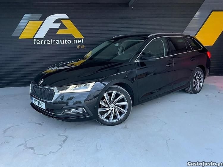 Preto Usado 2021 Skoda Octavia Style Carrinha | € 22.700 (Bom preço) - Imagem 1/1
