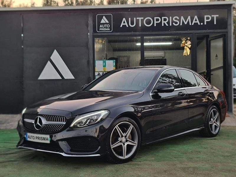 Preto Usado 2017 Mercedes C220 AMG line Sedan | € 28.990 (Preço elevado) - Imagem 1/4
