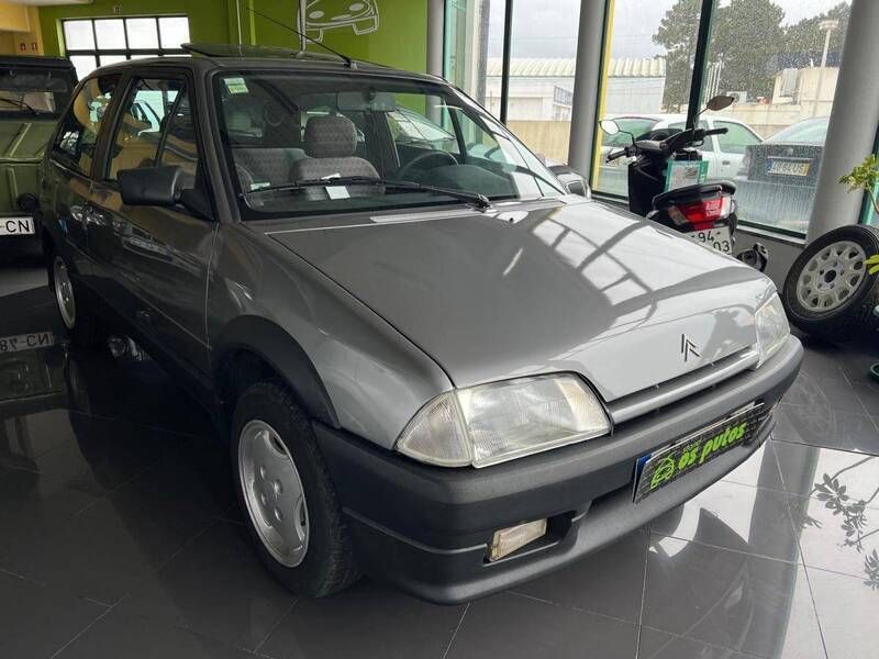 Antracite Usado 1992 Citroën AX Citadino | € 8.000 - Imagem 1/4