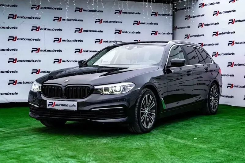 Usado BMW 520 Sport Line 190 HP (139 kW) 2018 Cinzento Carrinha