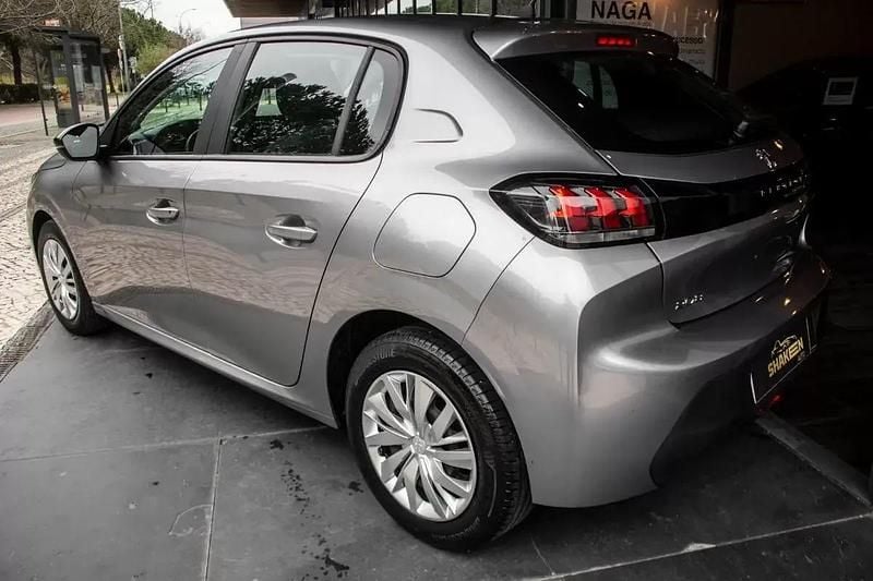 Usado Peugeot 208 Active 75 HP (55 kW) 2022 Cinza antracite Citadino