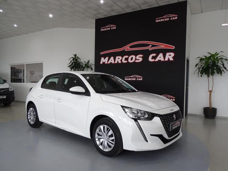 Branco Usado 2021 Peugeot 208 Active Citadino | € 14.700 (Preço justo) - Imagem 1/4