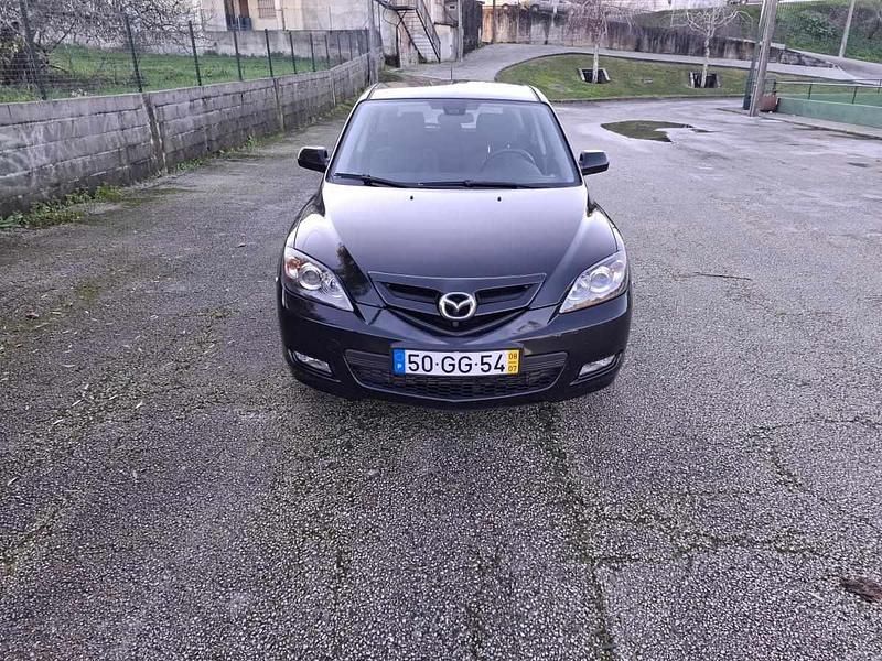 Preto Usado 2008 Mazda 3 Citadino | € 5.300 (Preço justo) - Imagem 1/4