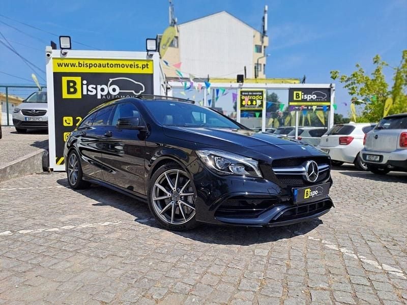Preto Usado 2016 Mercedes CLA45 AMG Shooting Brake AMG Carrinha | € 36.900 - Imagem 1/4
