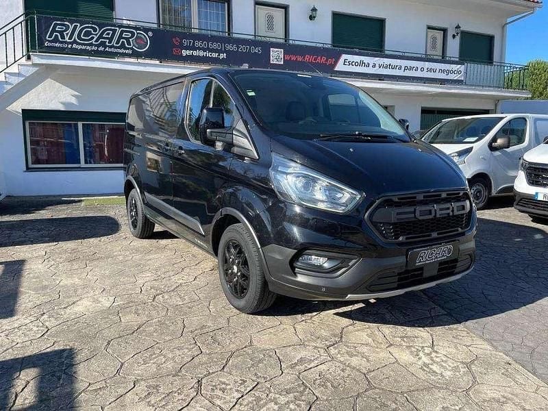 Preto Usado 2021 Ford Transit Custom | € 16.900 - Imagem 1/4