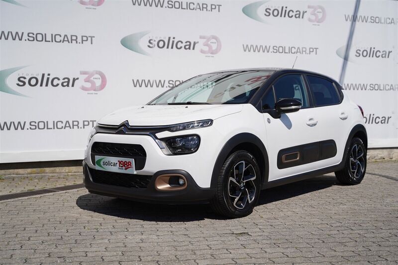 Branco Usado 2023 Citroën C3 PureTech Citadino | € 15.500 (Preço justo) - Imagem 1/4