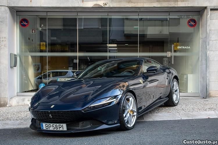 Azul Usado 2022 Ferrari Roma Coupé | € 247.500 - Imagem 1/1