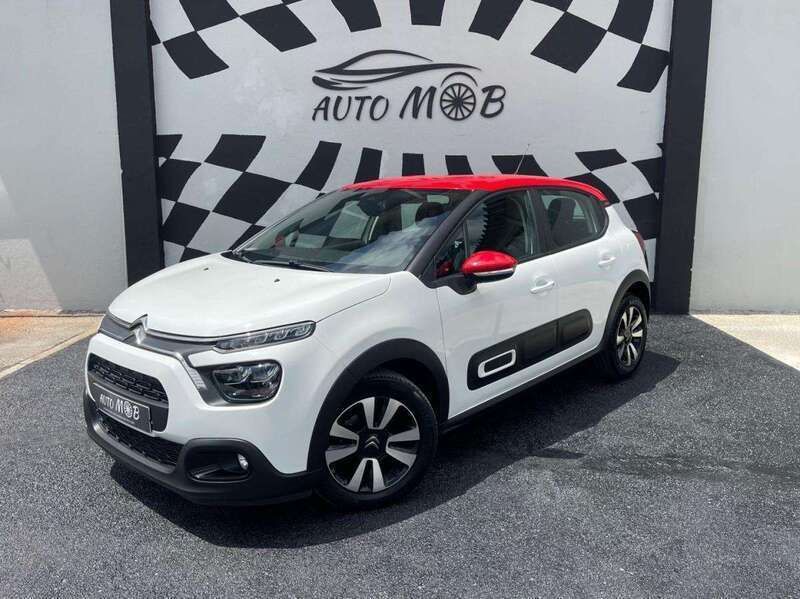 Branco Usado 2021 Citroën C3 PureTech Citadino | € 12.889 (Preço justo) - Imagem 1/4