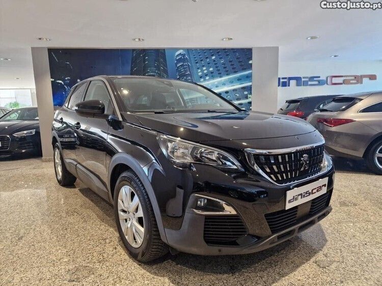 Preto Usado 2018 Peugeot 3008 Active SUV | € 22.900 - Imagem 1/1