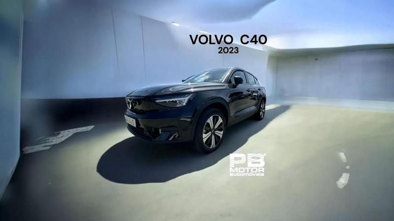 Usado Volvo C40 175 kW (238 HP) 2023 Preto SUV