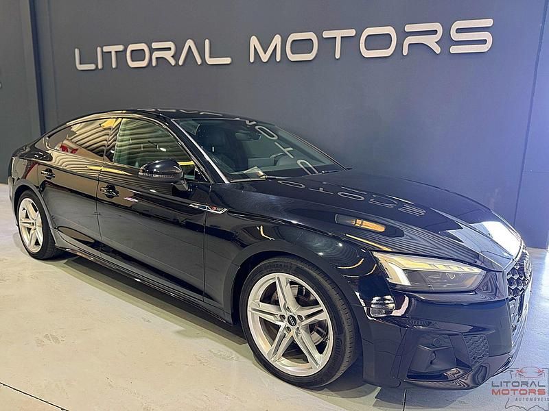 Preto Usado 2022 Audi A5 S-Line Coupé | € 38.900 (Preço justo) - Imagem 1/3