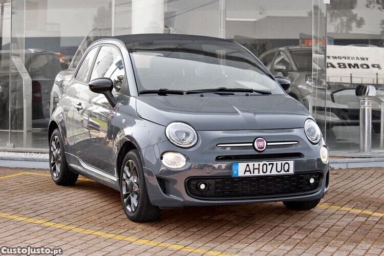 Cinza Usado 2021 Fiat 500C Connect Cabrios | € 12.990 (Preço justo) - Imagem 1/1