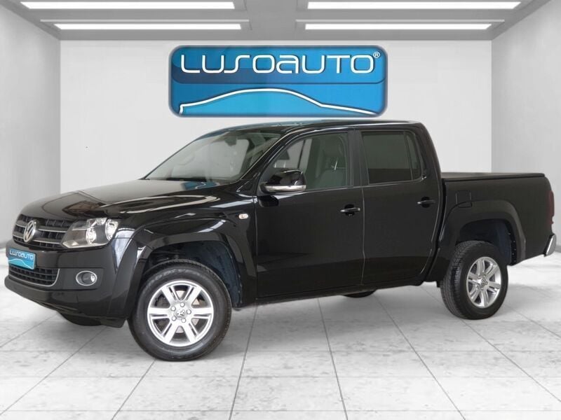 Preto Usado 2017 VW Amarok Pickup | € 28.900 - Imagem 1/4