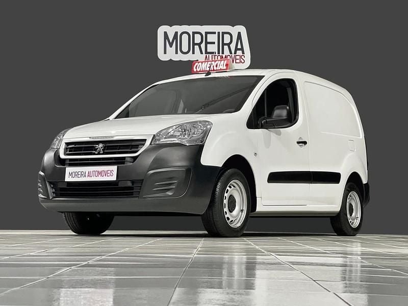 Branco Usado 2017 Peugeot Partner Monovolume | € 9.999 (Bom preço) - Imagem 1/4