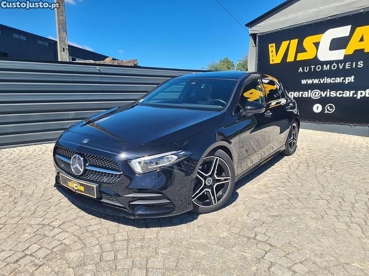 Preto Usado 2021 Mercedes A200 AMG line Citadino | € 34.000 (Preço justo) - Imagem 1/1