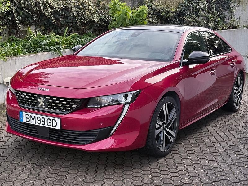 Usado Peugeot 508 GT 225 HP (165 kW) 2019 Vermelho Sedan