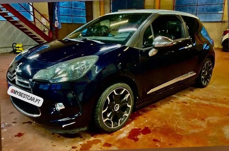 Usado Citroën DS3 82 HP (60 kW) 2013 Preto Citadino