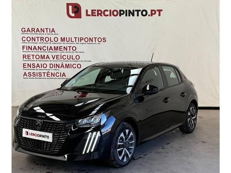 Preto Novo 2025 Peugeot 208 Style Citadino | € 18.950 (Bom preço) - Imagem 1/4