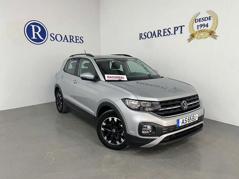 Cinza Usado 2022 VW T-Cross Life SUV | € 19.900 (Preço justo) - Imagem 1/4