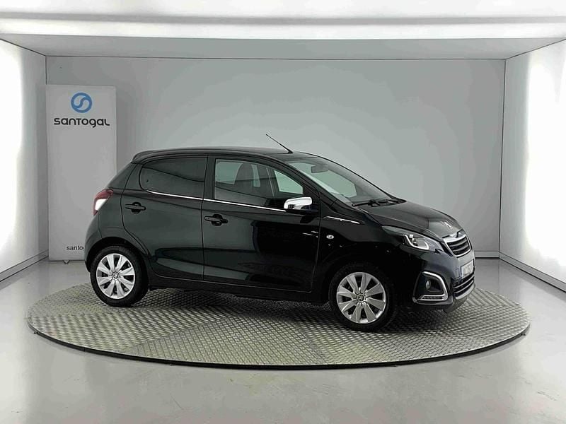 Preto Usado 2020 Peugeot 108 Style Citadino | € 12.490 (Preço elevado) - Imagem 1/4