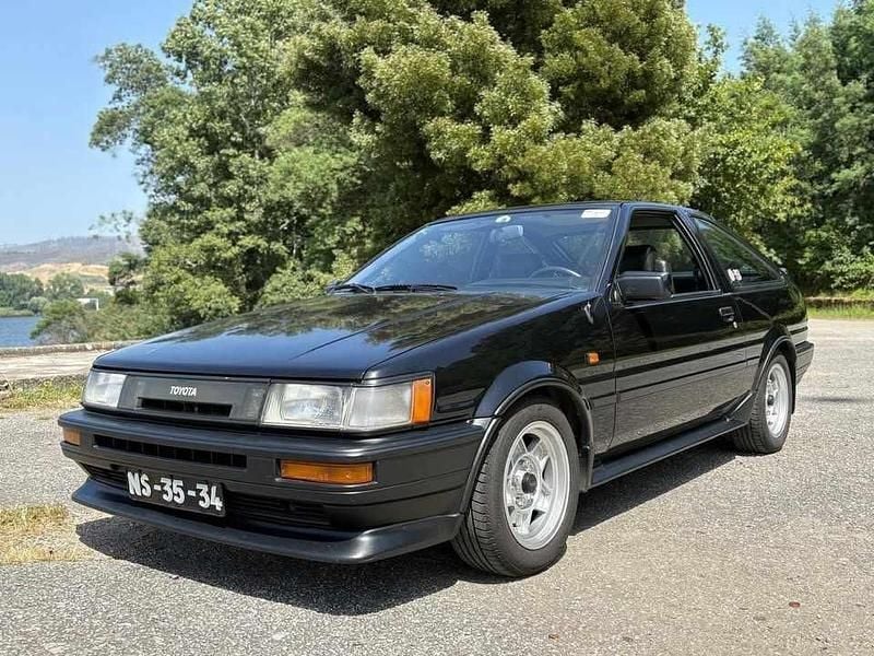 Preto Usado 1985 Toyota Corolla Coupé | € 29.900 - Imagem 1/4