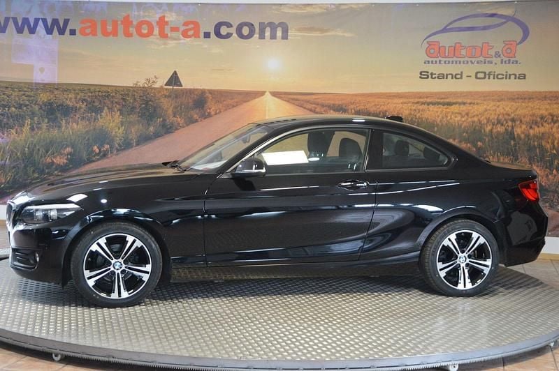 Usado BMW 218 Advantage 150 HP (110 kW) 2019 Preto Coupé