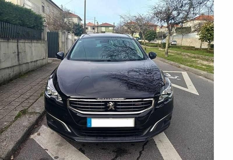 Usado Peugeot 508 120 HP (88 kW) 2015 Preto Carrinha
