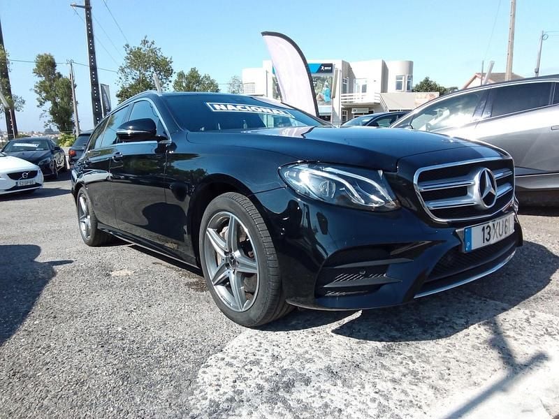 Preto Usado 2019 Mercedes C300 AMG line Carrinha | € 32.900 (Preço elevado) - Imagem 1/4