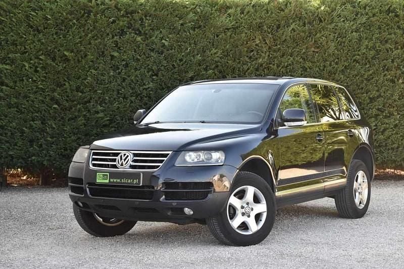 Preto Usado 2006 VW Touareg SUV | € 9.950 - Imagem 1/4