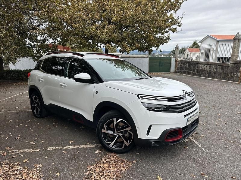 Branco Usado 2021 Citroën C5 Aircross SUV | € 21.990 (Bom preço) - Imagem 1/4