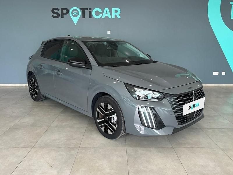 Usado Peugeot 208 Allure 100 HP (73 kW) 2025 Cinza Citadino