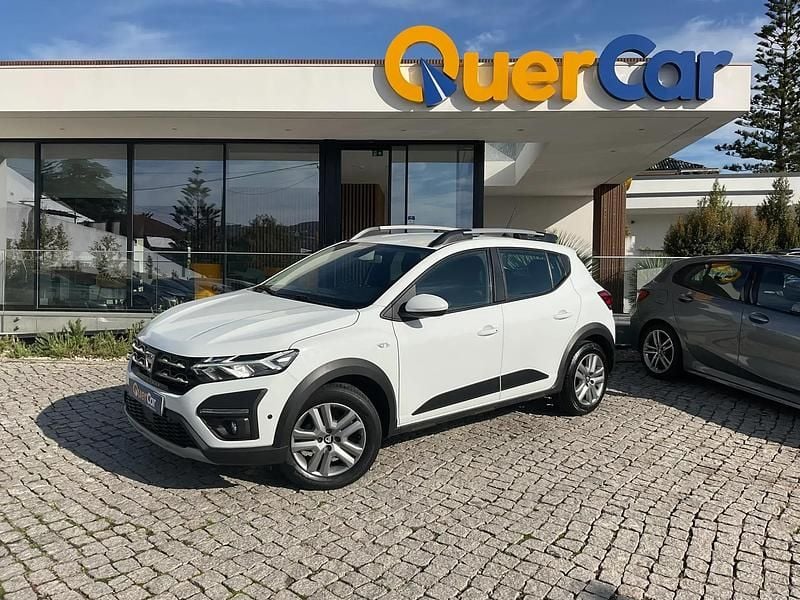 Branco Usado 2021 Dacia Sandero Comfort SUV | € 13.400 (Bom preço) - Imagem 1/4