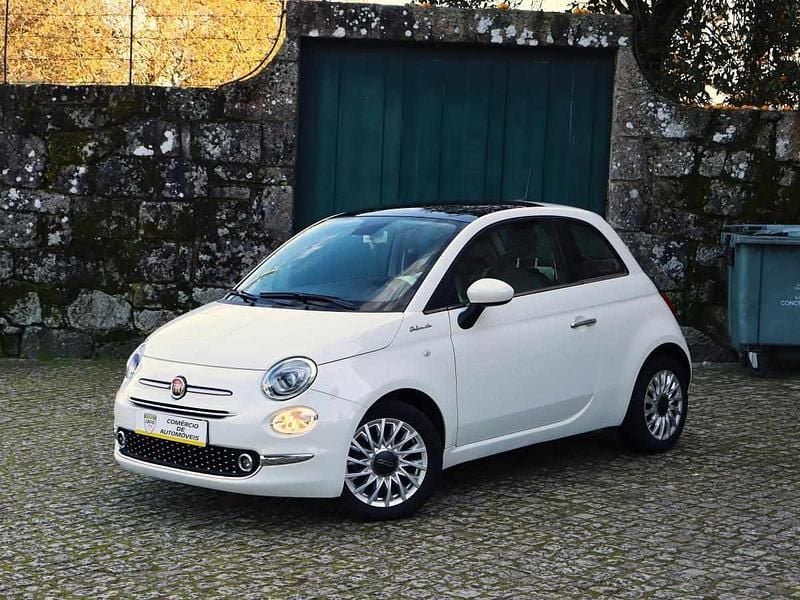 Branco Usado 2021 Fiat 500 Cabrios | € 11.490 (Preço justo) - Imagem 1/4