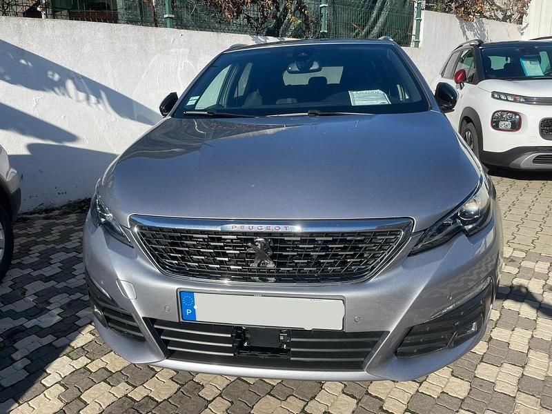 Cinza Usado 2021 Peugeot 308 GT-line Carrinha | € 18.700 (Bom preço) - Imagem 1/4