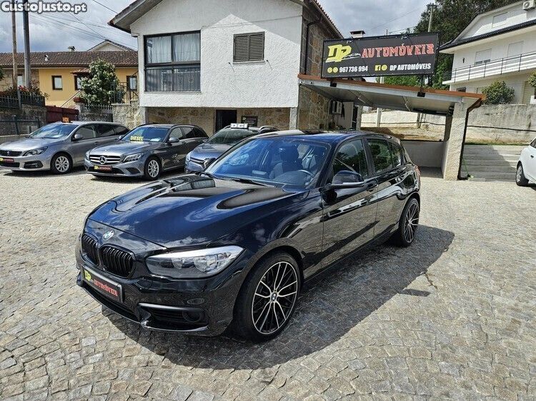 Preto Usado 2016 BMW 116 Sport Line Citadino | € 13.500 (Preço justo) - Imagem 1/1