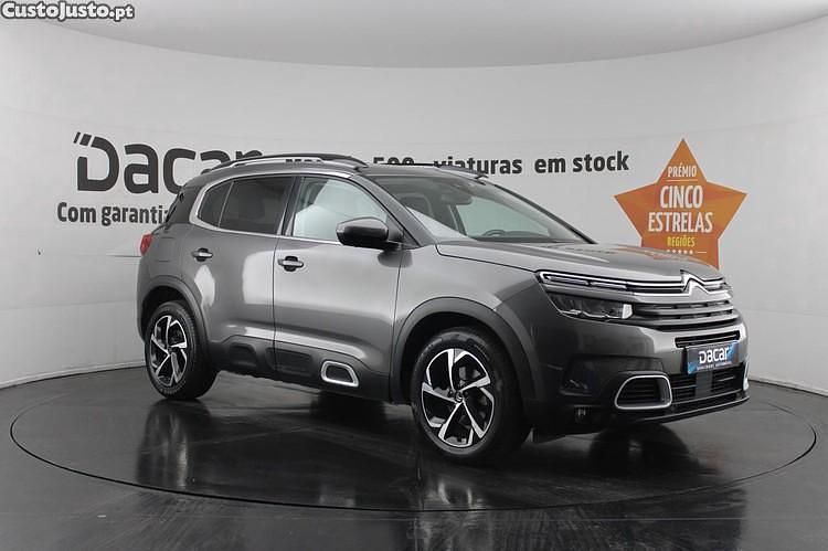 Cinza Usado 2021 Citroën C5 Aircross Feel SUV | € 18.399 (Super Preço) - Imagem 1/1
