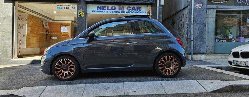 Cinzento Usado 2019 Fiat 500 Collezione Citadino | € 12.000 (Preço justo) - Imagem 1/4