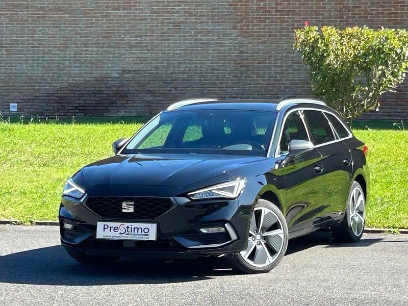 Preto Usado 2021 Seat Leon FR Carrinha | € 19.500 (Preço justo) - Imagem 1/4