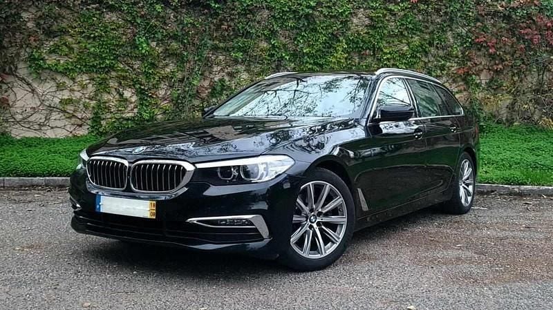 Preto Usado 2018 BMW 520 Carrinha | € 29.500 (Preço justo) - Imagem 1/4