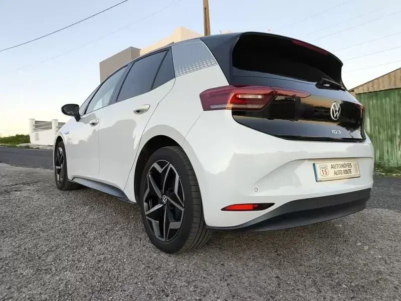 Usado VW ID.3 Pro 150 kW (204 HP) 2021 Branco glaciar Citadino