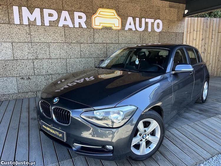 Cinza Usado 2014 BMW 116 Sport Line Citadino | € 13.750 (Preço justo) - Imagem 1/1