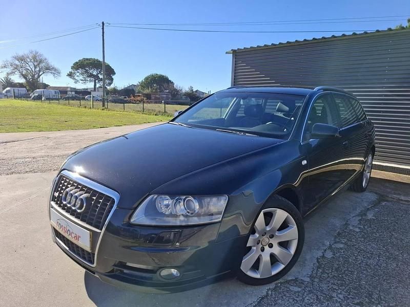 Usado Audi A6 S-Line 140 HP (102 kW) 2009 Preto Carrinha