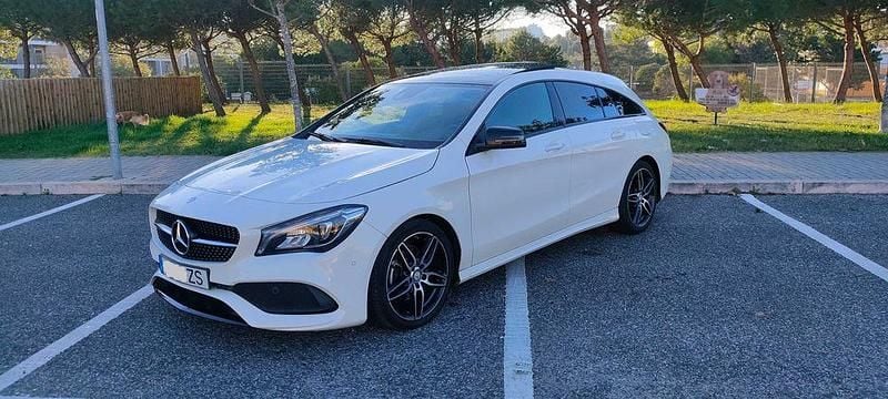 Usado 2017 Mercedes CLA180 Shooting Brake AMG line Carrinha | € 17.500 (Preço justo) - Imagem 1/4