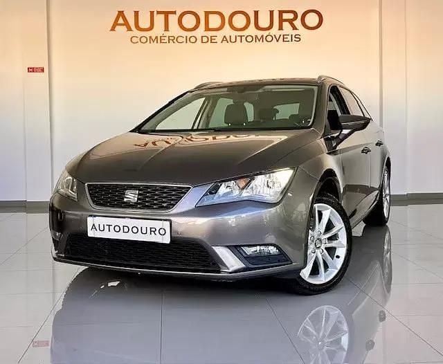 Cinza escuro Usado 2014 Seat Leon ST Ecomotive Carrinha | € 11.490 (Preço justo) - Imagem 1/4