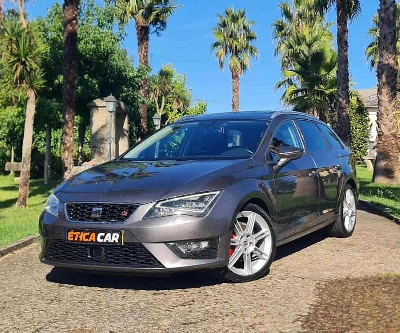 Antracite Usado 2015 Seat Leon ST Carrinha | € 18.900 (Preço elevado) - Imagem 1/4