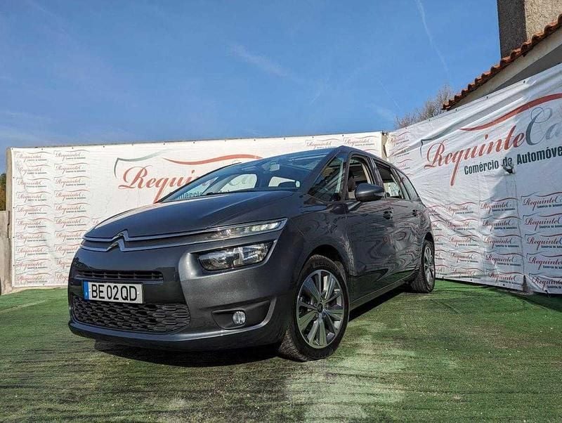 Usado Citroën Grand C4 Picasso Seduction 100 HP (73 kW) 2016 Cinzento Monovolume