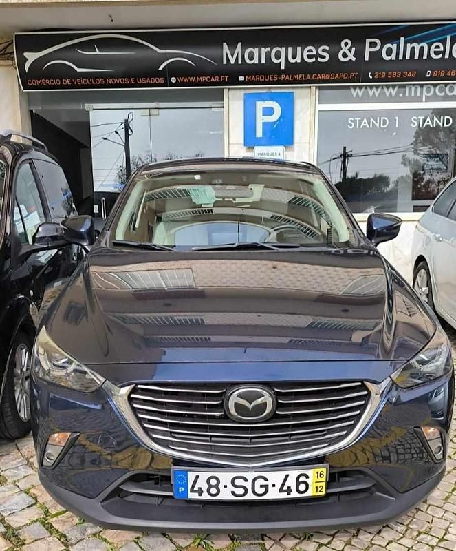 Usado Mazda CX-3 105 HP (77 kW) 2016 Azul SUV
