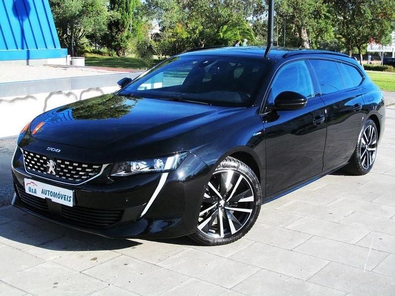 Preto Usado 2021 Peugeot 508 GT Carrinha | € 22.900 - Imagem 1/4