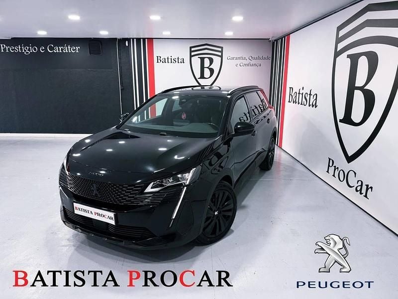 Preto Usado 2021 Peugeot 5008 GT-line Monovolume | € 23.990 (Preço justo) - Imagem 1/4