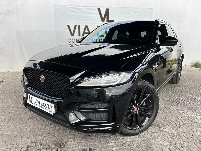 Preto Usado 2017 Jaguar F-Pace R-Sport SUV | € 29.000 (Preço justo) - Imagem 1/4